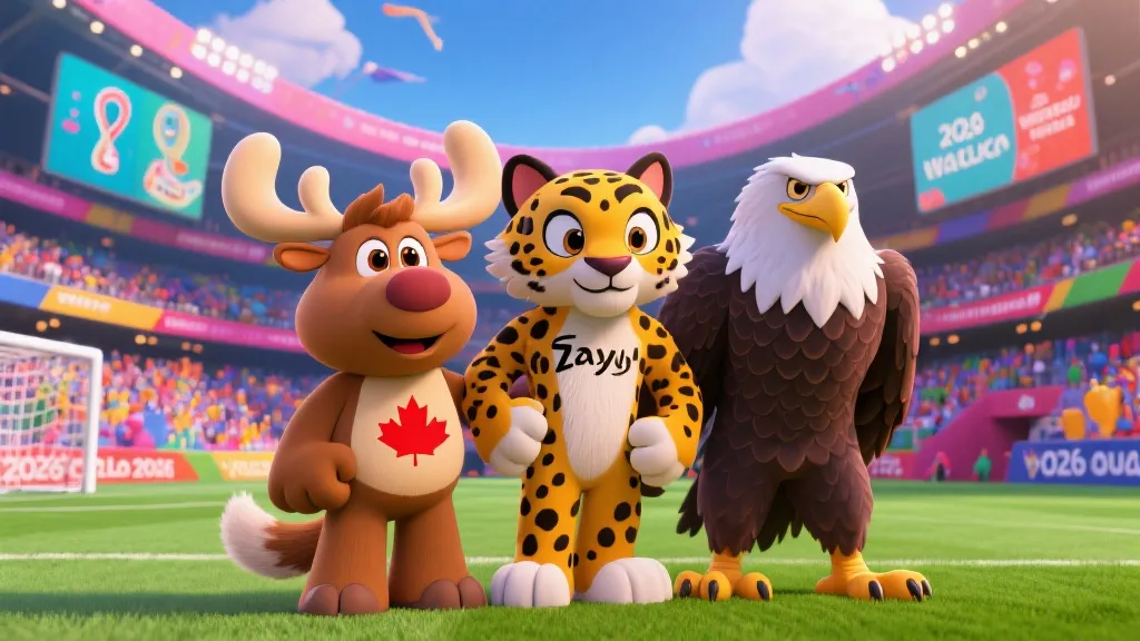 揭秘2026世界杯吉祥物：Maple、Zayu与Clutch背后的文化密码与狂欢寓意